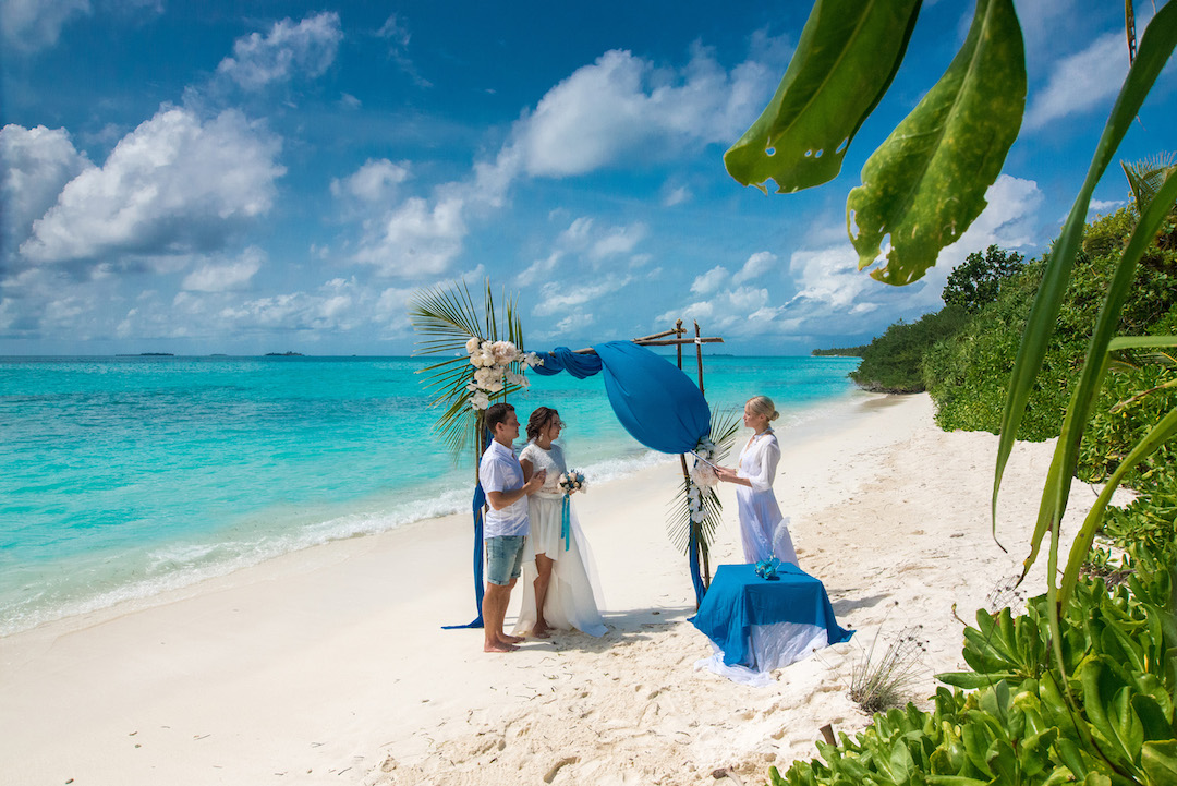 Подводная свадьба на Мальдивах